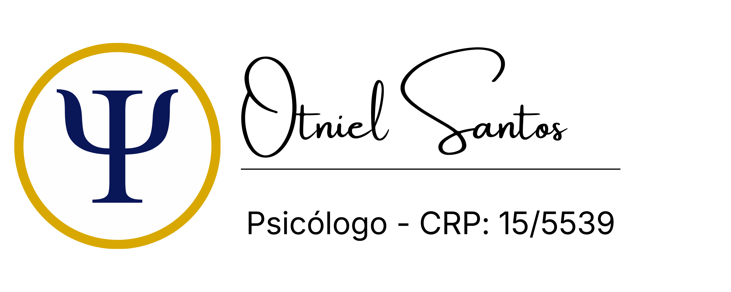 Logotipo do Psicólogo Otniel Santos